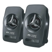 Magicvoice T-19 1+1 Usb Bilgisayar Pc Yanı Hoparlör 2x3 Watt Ses Sistemi Kolon - 4