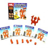 MOLİ GEOMETRİK YAPILAR ( Mimari Bloklar / Equilibrio ) DİKKAT VE ZEKA OYUNU - 2