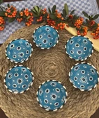 Mavi Nazar Boncuğu 6lı Kase Çerezlik, Lokumluk , Sosluk thumbnail 1