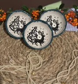 Yılbaşı ve Kış Temalı Geyik Desenli Çerezlik, Lokumluk, Sosluk thumbnail 3