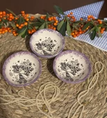 Yılbaşı ve Kış Temalı Baston Şeker Desenli Çerezlik, Lokumluk, Sosluk thumbnail 2