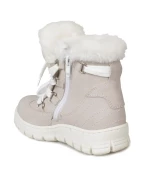 Vicco Kappa Hafif Unisex Açık Bej Kışlık Kürklü Fermuarlı Çocuk Botu thumbnail 5