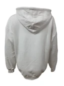 Z&M Fashion Z00728 Kadın Oversize Kapüşonlu Üç İplik Sweatshirt thumbnail 6