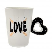 Kosova Love Porselen Kupa Asorti 250 ml - 3