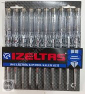 İZELTAŞ KONTROL KALEMİ 190 mm TEK Lİ - 1