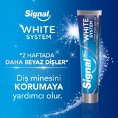 Signal White System Diş Macunu 2 Haftada Daha Beyaz Dişler 75 ml X4 Adet - 4