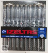 İZELTAŞ KONTROL KALEMİ 190 mm 10 LU 1 PAKET - 1