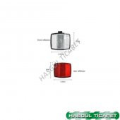 HSGL BİSİKLET ÖN BEYAZ ARKA KIRMIZI REFLEKTÖR SETİ - 4