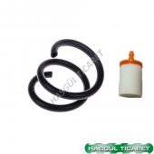 HSGL HUSQVARNA 61 HAVA ve BENZİN FİLTRESİ HORTUM BUJİ SET - 3