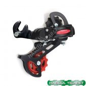 HSGL BİSİKLET SİYAH ARKA KULAKLI ÖN ÜSTTEN MODEL ATTIRICI SET - 2