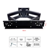 UFİX-6011H Lcd Askı Aparatı Hareketli 6 Kol 42-49 İnç 109-124cm - 1