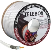 TELEBOX Anten Kablosu RG6 U4 80 Tel 100 Metre - 1