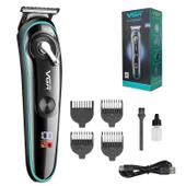 VGR V-075 Saç Sakal Tıraş Makinesi Şarjlı Lcd Ekran Professional - 1