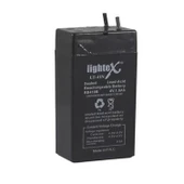 LİGHTEX LT-41N Kuru Akü 4V 1.0Ah (3.5X6.2X2cm) Işıldak Fener - 1
