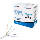 S-LİNK SL-CAT657 Cat6 Kablo 23Awg 0.51mm 305 Metre - 1