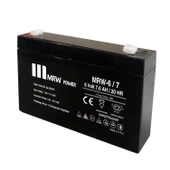 MRW Kuru Akü 6V 7Ah (15X9.5X3.5cm) - 1