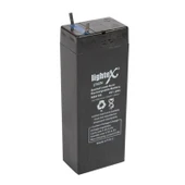 LİGHTEX LT-42N Kuru Akü 4V 1.2Ah (3.5X9X2cm) Işıldak Fener - 1