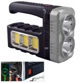 HOTTER 7702-B Solar Projektör El Feneri Şarjlı Cob Led - 1