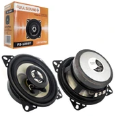 FULLSOUND FS-1050T Oto Hoparlör 10cm 100 Watt Tweeterli 1 Adet - 1