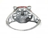 Hdmarketim Otantik Swarovski Taşlı Kaplan Kelepçe Metal Bileklik 5520 - 3
