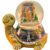 Kar Küresi Sevgiliye Hediye SuluKüre Hediyelik Eşya Seramik Biblo - 1