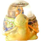 Kar Küresi Sevgiliye Hediye SuluKüre Hediyelik Eşya Seramik Biblo - 3