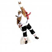 Hdmarketim Anime Naruto Action Figure 3D Killer Bee12Cm Oyuncak - 3