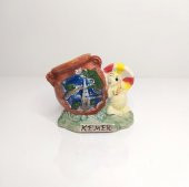 Şemsiyeli Kaplumbaga Kürdanlık Kemer Yazılı Seramik Yaratıcı - 1