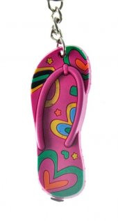 Hdmarketim Sevimli Flip Flop Terlik Figürlü Anahtarlık 5946 - 2