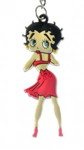 Hdmarketim Sevimli Betty Boop Figürlü Anahtarlık 5952 - 2
