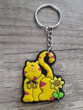 Hdmarketim Sevimli Kedi Figürlü Anahtarlık 6016 - 3