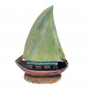 Hdmarketim Antalya Kemer Temalı Dekoratif Polyester Gemi Biblo 5921 - 3