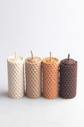 Zariass Balmumu Kutulu Mum Paleti 4 lü Kahve thumbnail 1