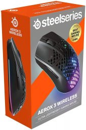 Steelseries Aerox 3 Wireless 18000 DPI Ultra Hafif Gaming Mouse Siyah - 8
