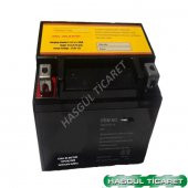 HSGL MOTORSİKLET AKÜ 12N5L-BS BATARYA 12V5Ah/10HR DİK AKÜ - 3