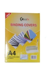 Bafix A-4 Pvc Cilt Kapağı 160 Micron Siyah 106820 100 Lü (1 Paket 100 Adet) - 1