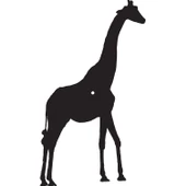 ZÜRAFA FOLYO STİCKER thumbnail 2