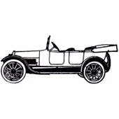 Folyo Sticker Klasik Araba ADKPQUY707 - 1