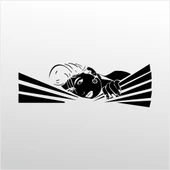 Folyo Sticker Kadın - 1