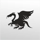 Folyo Sticker Ejderha - 1