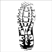 AYAKKABI İZİ FOLYO STİCKER - 1