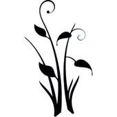 AĞAÇ VE GÜL RESİMLERİ FOLYO STİCKER thumbnail 1