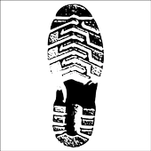 AYAKKABI İZİ FOLYO STİCKER - 1