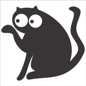 KEDİ FOLYO STİCKER thumbnail 1