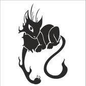 KEDİ FOLYO STİCKER - 1