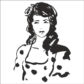 KADIN FOLYO STİCKER thumbnail 1