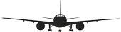 UÇAK FOLYO STİCKER - 1