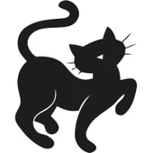 KEDİ FOLYO STİCKER thumbnail 1