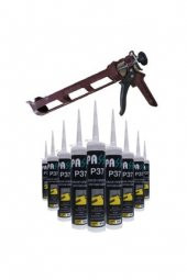 2 Adet Strafor Kartonpiyer Duvar Paneli Tavan Montaj Yapıştırıcı 480gr-310ml-kartuş Tabancası thumbnail 1