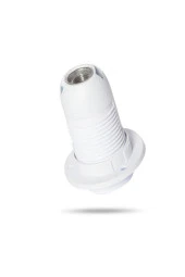 E14 Abajur Duy Tam Diş Beyaz thumbnail 1